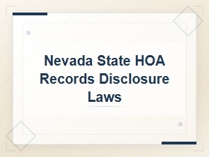 Nevada Hoa Records Disclosure Request Templates